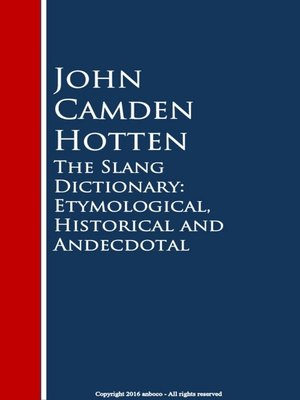 cover image of The Slang Dictionary
